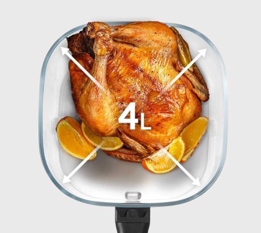 CUCKOO AIR FRYER CAF-L0410EW - Шилэн тосгүй шарагч 2