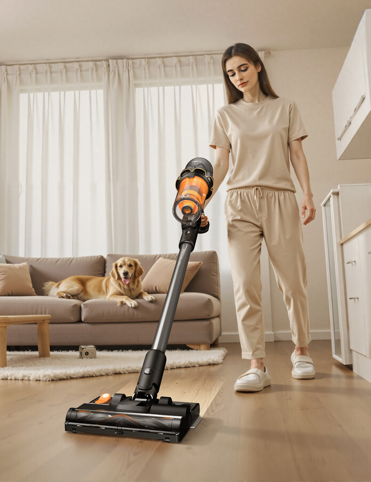 DEERMA Cordless Vacuum Cleaner T30W XT 4