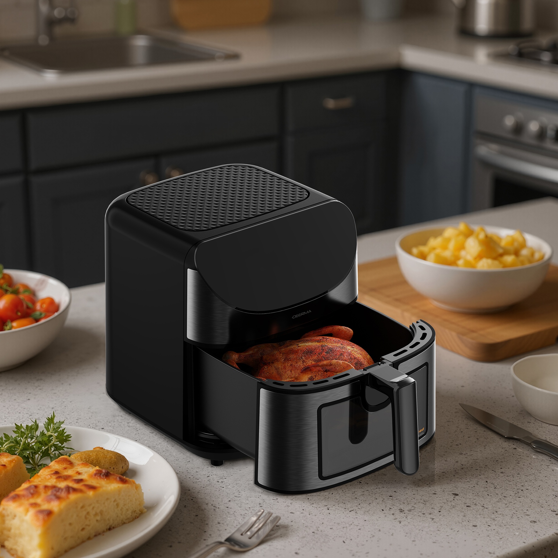 DEERMA Air Fryer DEM-KZ150W 3