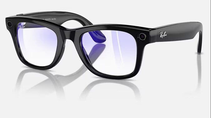 APPLE  Rayban&Meta eyeglasses camera 1