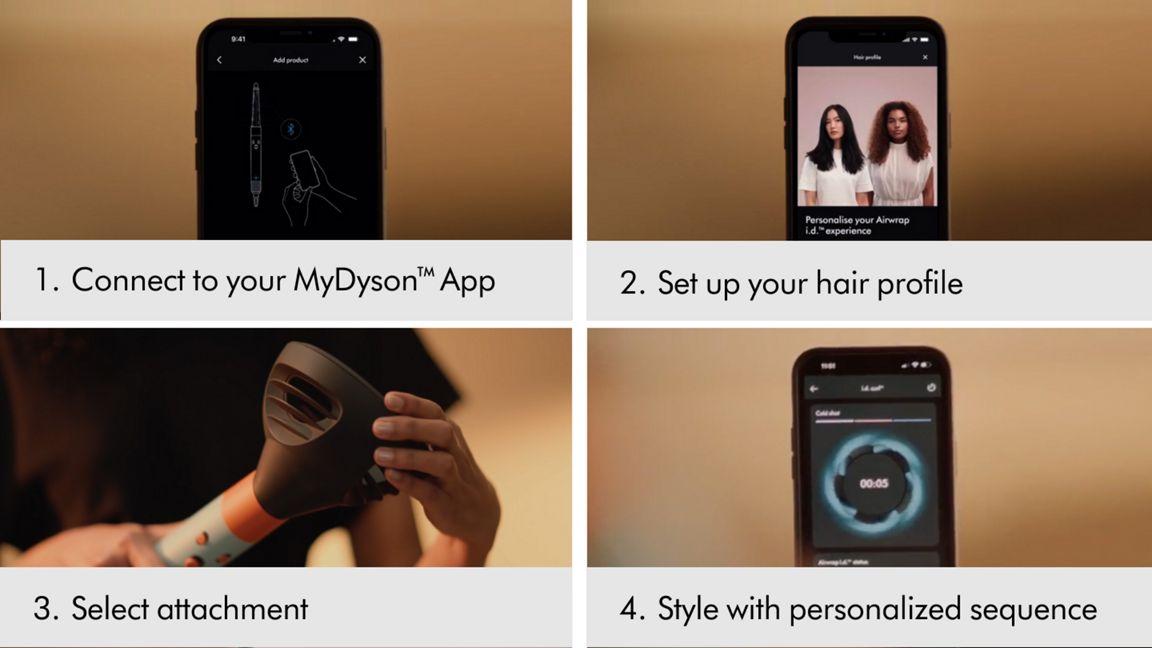 Dyson Airwrap i.d.™ multi-styler and dryer - Straight+Wavy 9