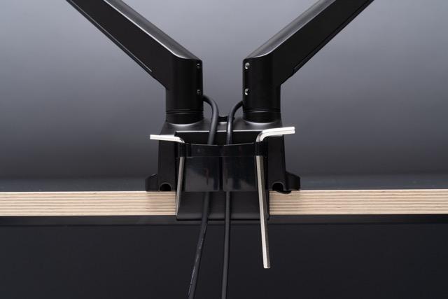 ​  EYES 13 Dual - Full motion Aluminium gas spring monitor arm 13