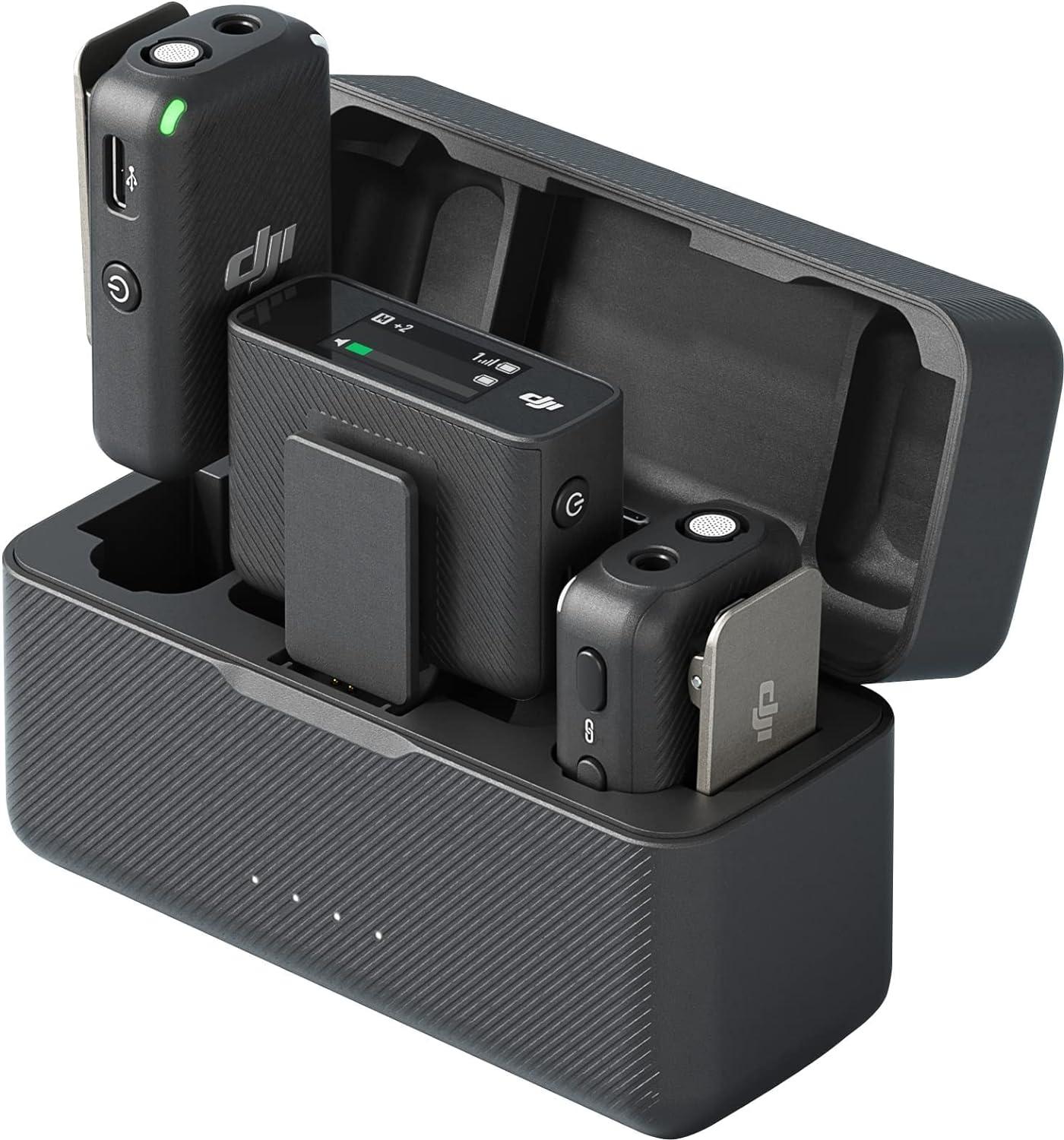 Mic 2 (2 TX + 1 RX + Charging Case)