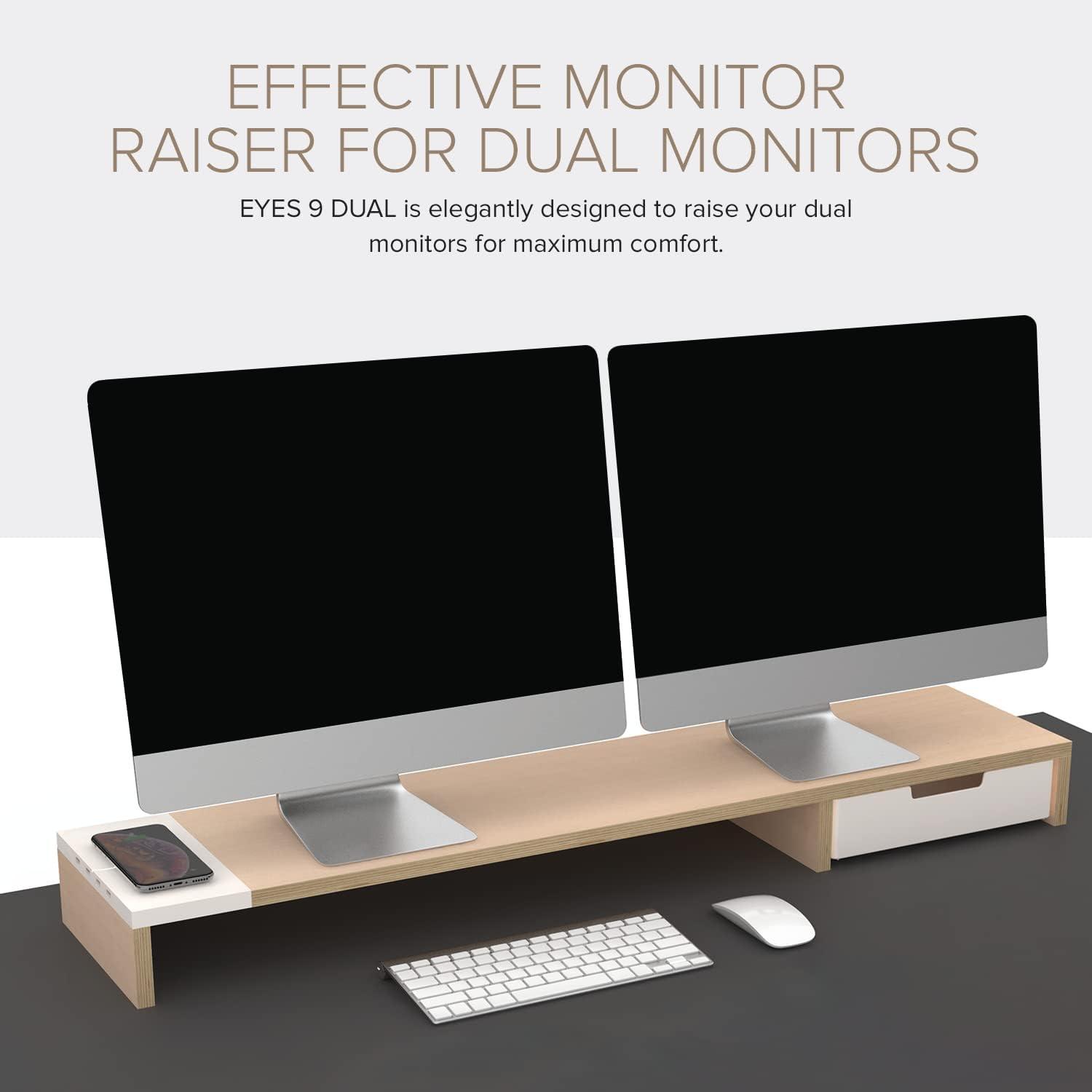 Monitor Wireless Charging Station /Pout Eyes 9 Dual утасгүй цэнэглэгчтэй хос дэлгэцийн суурь/ 10