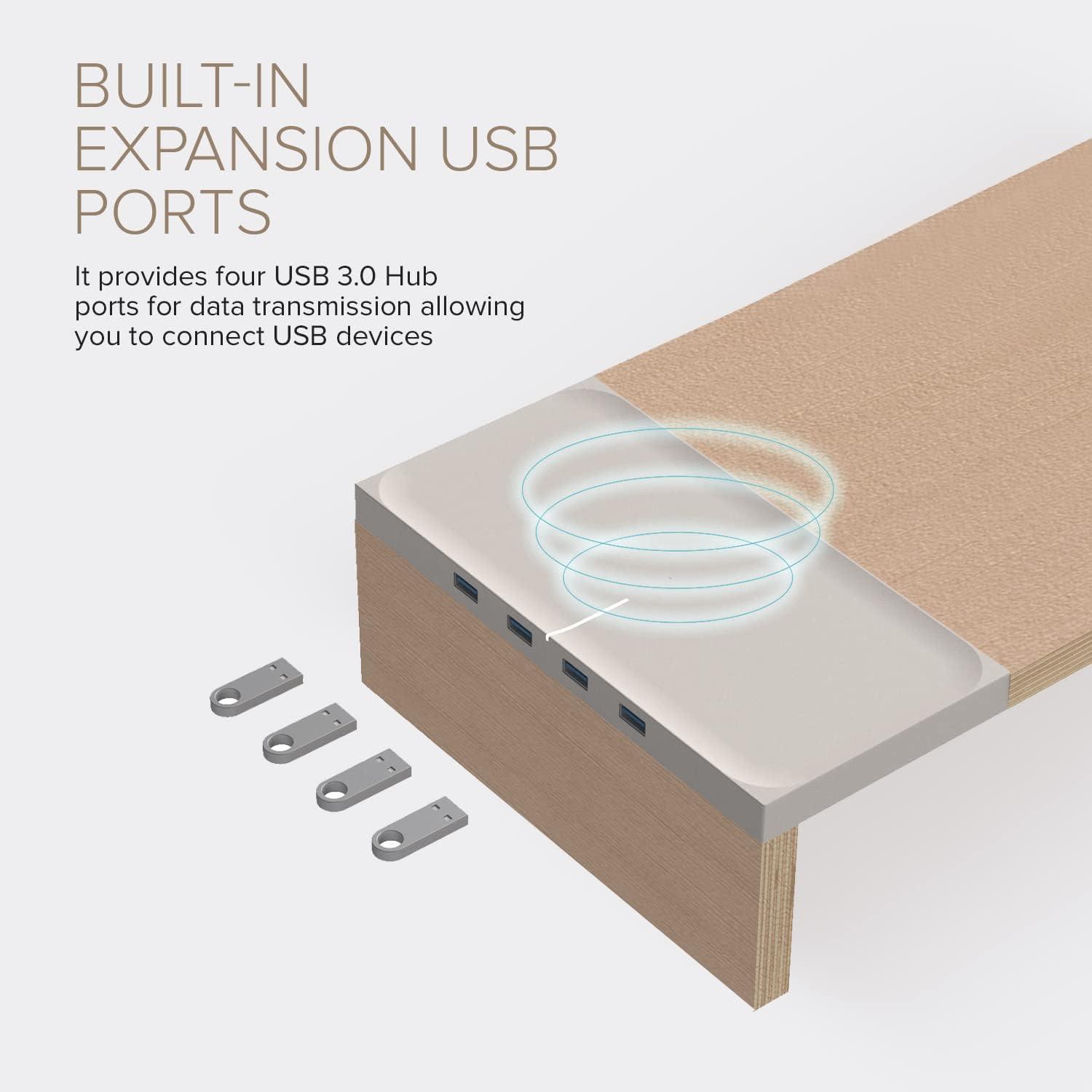Monitor Wireless Charging Station /Pout Eyes 9 Dual утасгүй цэнэглэгчтэй хос дэлгэцийн суурь/ 11