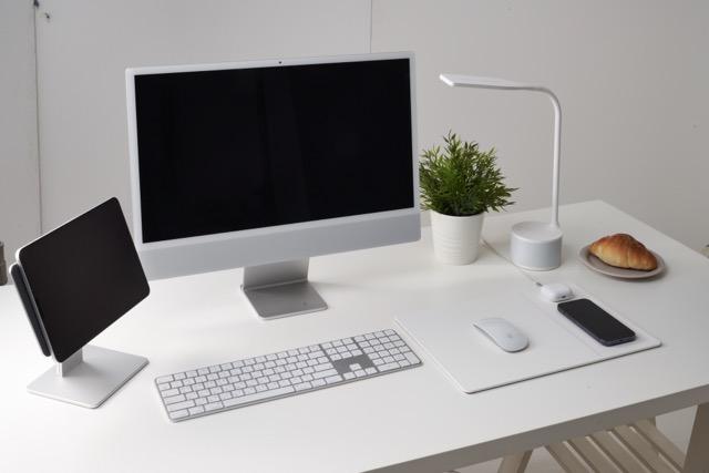 HANDS 3 PRO DUAL - 3-in-1 Wide Space Dual Fast Wireless Charing Mouse Pad 3