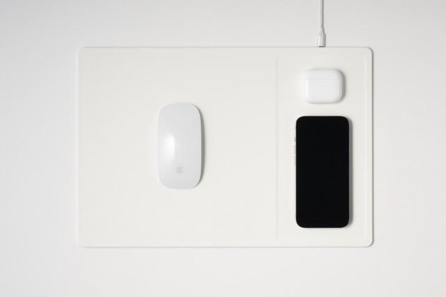 HANDS 3 PRO DUAL - 3-in-1 Wide Space Dual Fast Wireless Charing Mouse Pad 18