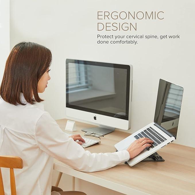 Eyes 3 Angle - Adjustable Angled Ergonomic Laptop Stand Riser 26