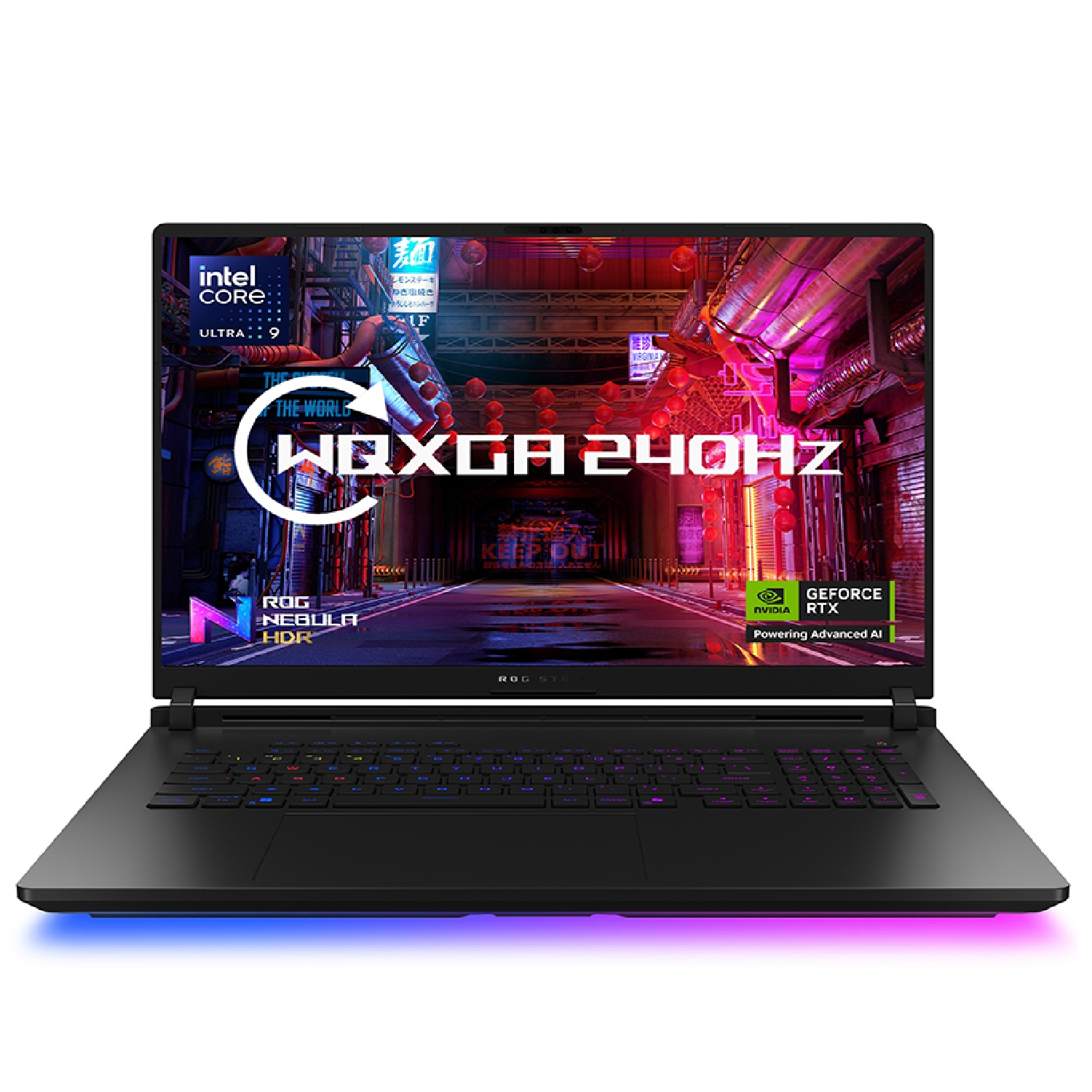 ASUS ROG Strix SCAR G18 G835LR-S9094M Intel Core Ultra 9-275HX, DDR5 5600Mhz 32GB RAM, 1TB M.2 NVMe PCIe 4.0 SSD, NV RTX5070Ti 16Gb, 18-inch 2.5K Nebula 240Hz Pantone Display, Win11 Home, Off Black 1