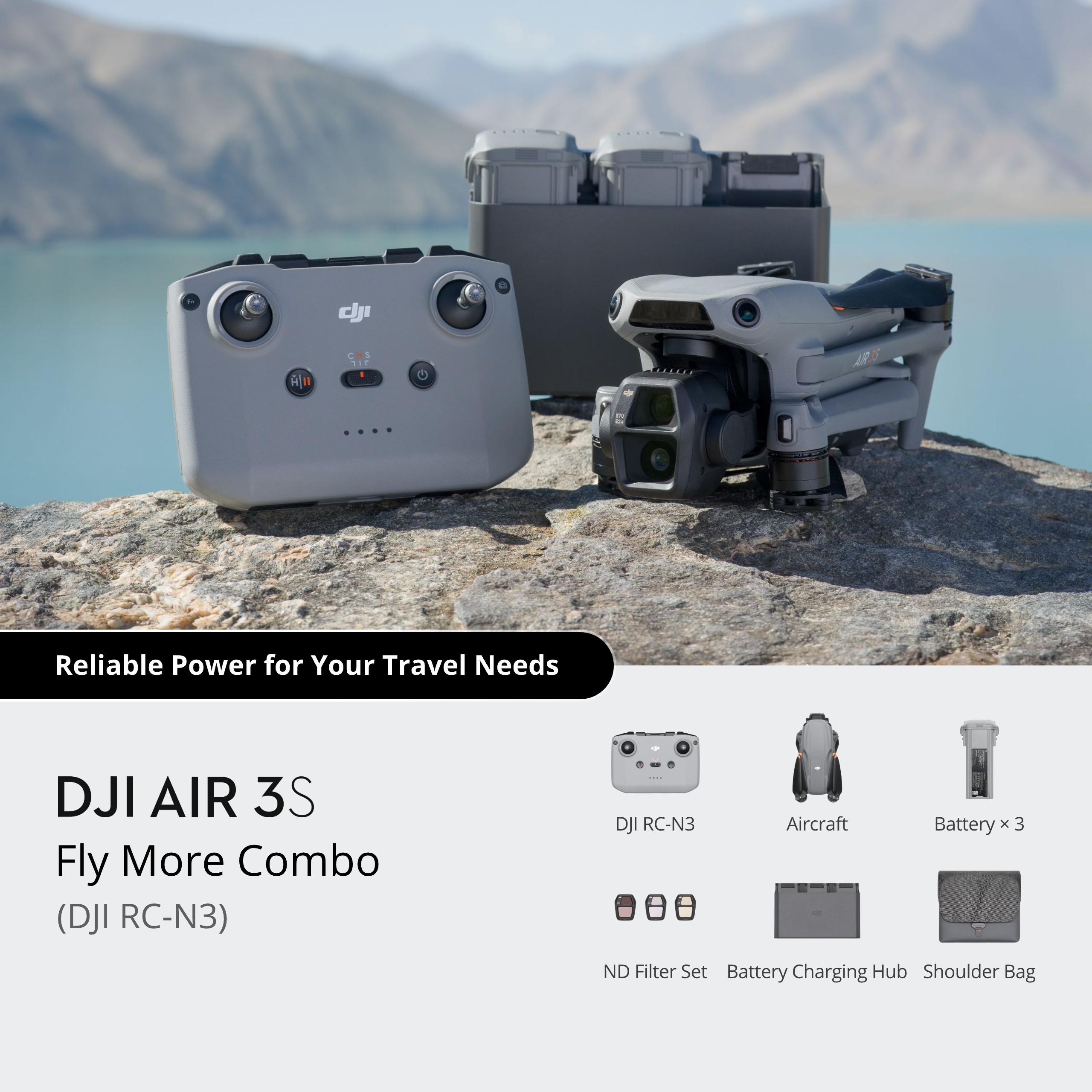 DJI Air 3S Fly More Combo (DJI RC-N3) 5