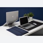 Hands 8. 4-in-1 Protective Magnetic Laptop Sleeve Case with Mouse Mat & Accessory Pouch