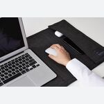 Hands 8. 4-in-1 Protective Magnetic Laptop Sleeve Case with Mouse Mat & Accessory Pouch
