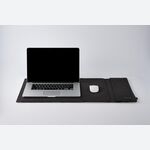 Hands 8. 4-in-1 Protective Magnetic Laptop Sleeve Case with Mouse Mat & Accessory Pouch