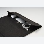 Hands 8. 4-in-1 Protective Magnetic Laptop Sleeve Case with Mouse Mat & Accessory Pouch