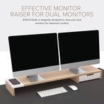 Monitor Wireless Charging Station /Pout Eyes 9 Dual утасгүй цэнэглэгчтэй хос дэлгэцийн суурь/