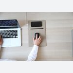 HANDS 3 Pro Combo - Fast Wireless Charging Mouse Pad + Wireless Rechargeable Mouse