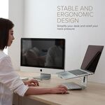 Eyes 4 - Laptop Stand with 360 Rotating Base & Built-in Cable Ring