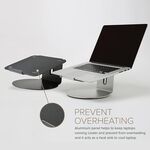 Eyes 4 - Laptop Stand with 360 Rotating Base & Built-in Cable Ring