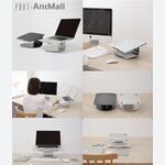 Eyes 4 - Laptop Stand with 360 Rotating Base & Built-in Cable Ring