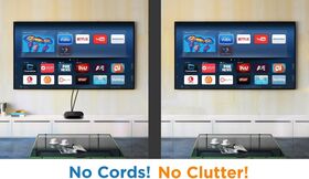 STREAMING DEVICE TV MOUNTING BRACKET