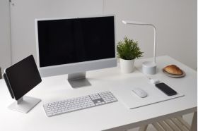 HANDS 3 PRO DUAL - 3-in-1 Wide Space Dual Fast Wireless Charing Mouse Pad