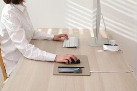 HANDS 3 Pro Combo - Fast Wireless Charging Mouse Pad + Wireless Rechargeable Mouse