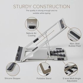 Eyes 3 Angle - Adjustable Angled Ergonomic Laptop Stand Riser