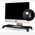 EYES 8 - 3-in-1 Monitor Stand Hub with Fast Wireless Charging Pad