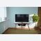 EYES 18 - Corner TV Floor Stand with Large Capacity Open Storage